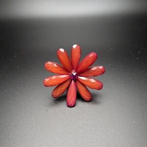 Fun Flower Ring adjustable to sz 8.25
